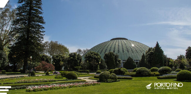 Jardins do palácio de cristal